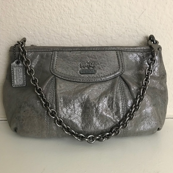 Coach Handbags - COACH Madison Large Leather Wristlet